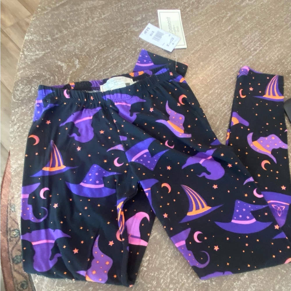 Girls size 7/8 Halloween leggings NWT